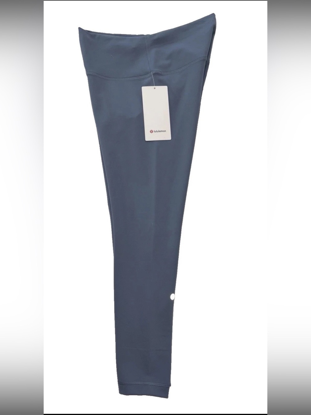 NWT*LULULEMON*SIZE 10*WUNDER TRAIN HIGH RISE 25” L PANT*AUTHENTIC*STEEL BLUE*$98 - Picture 11 of 16